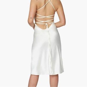 WeWoreWhat Tie Back Dress
